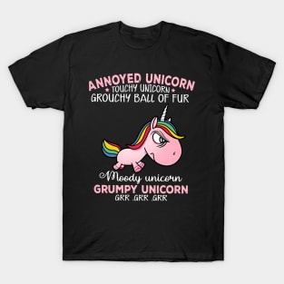 Grumpy Unicorn T-Shirt